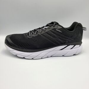 Hoka One One Men’s Clifton 6 Running Athletic Shoe Size 12.5 Black